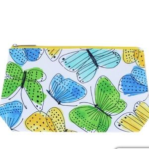 Clinique Vera Neumann Butterfly Zipper Bag